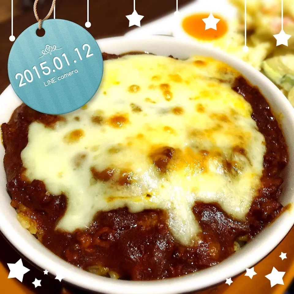 とろ〜りチーズ♡カレードリア|naokkumabonyariさん