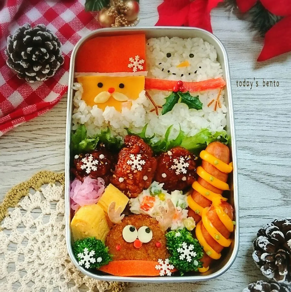 クリスマス弁当🎄🎅⛄|erinko0205さん