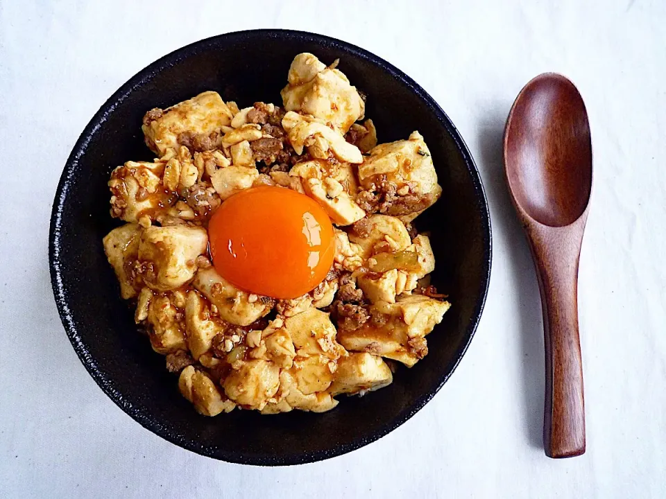 残った麻婆豆腐で麻婆丼！|MKさん