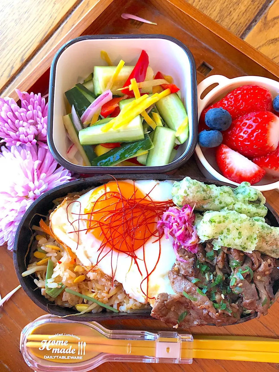 今日のお弁当‼️|かよみさん