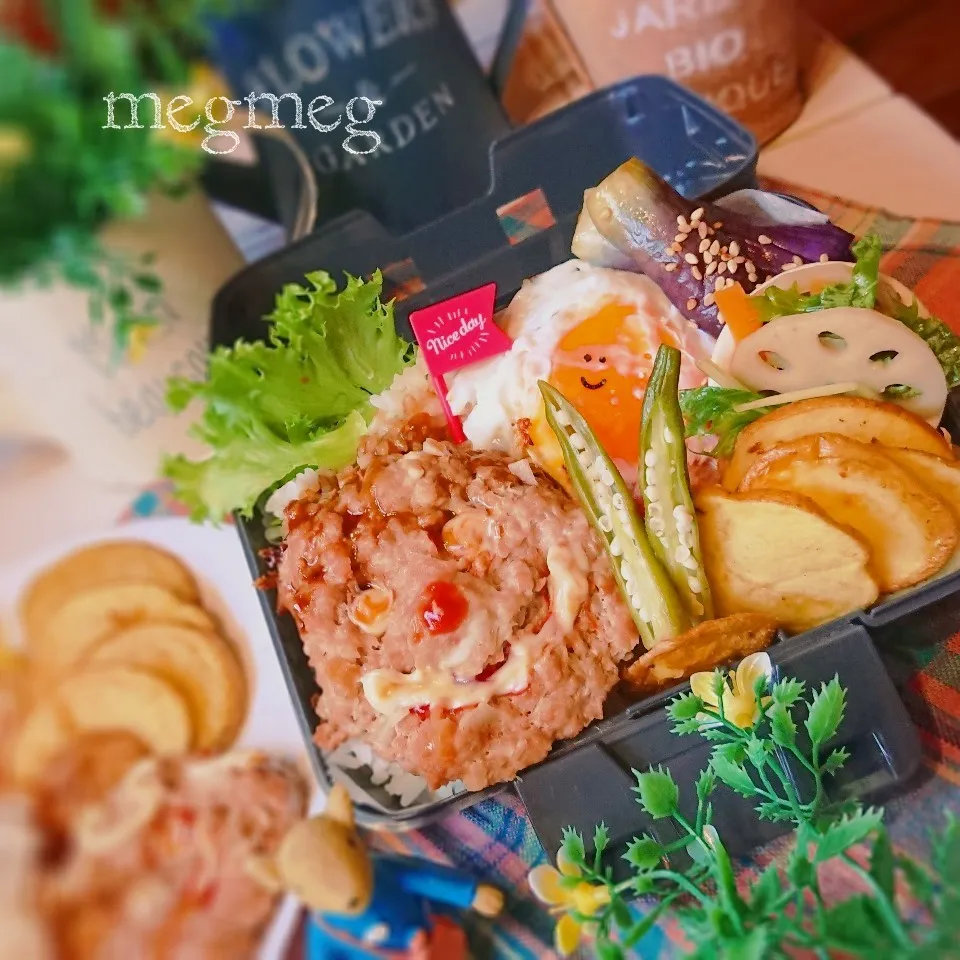 本日の お弁🍱 + 置きランチ🚩|めぐめぐさん