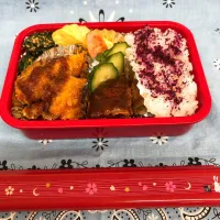 Snapdishの料理写真:今日のお弁当 2018.11.29|ミルクシフォンケーキさん