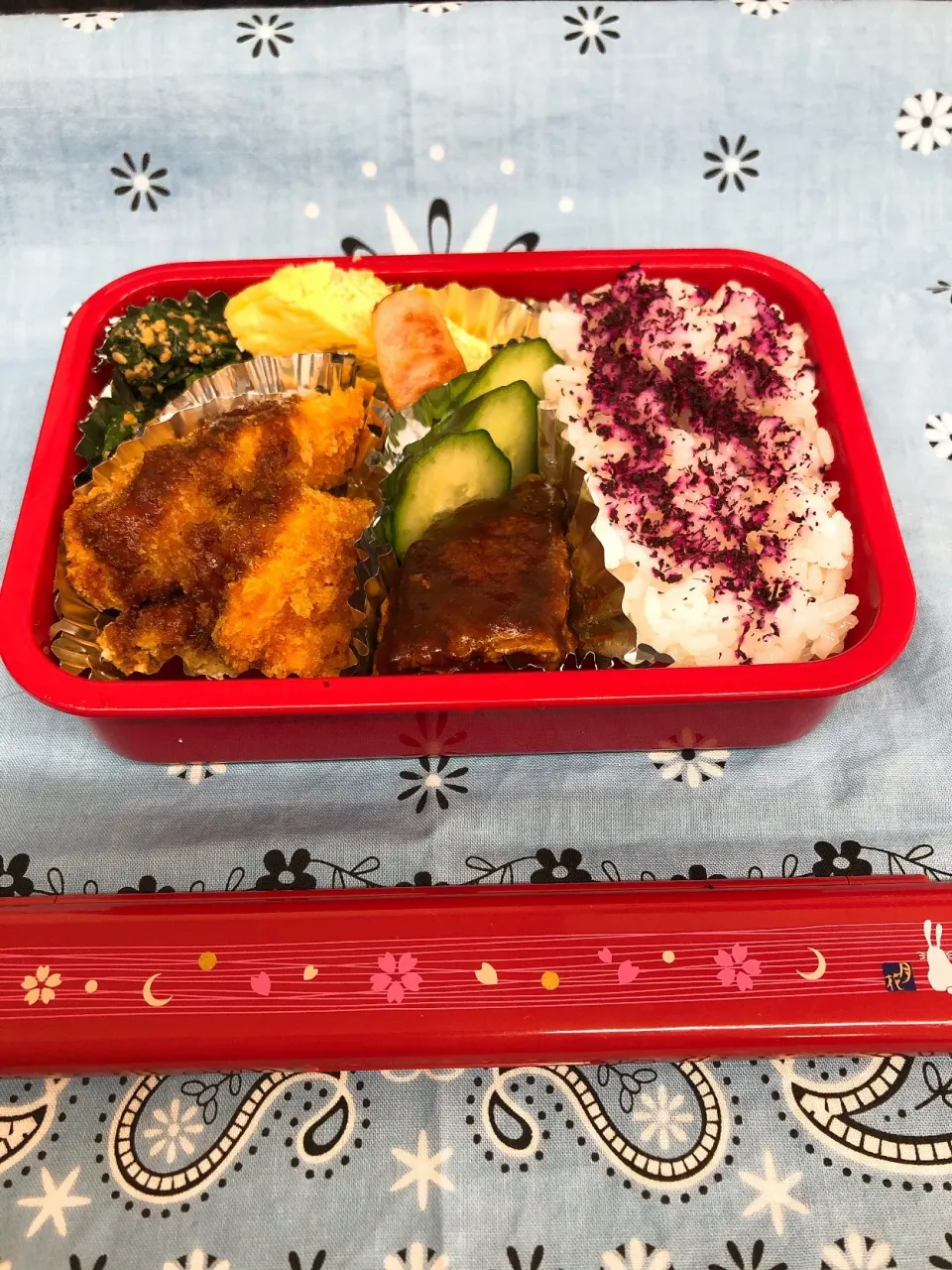 Snapdishの料理写真:今日のお弁当 2018.11.29|ミルクシフォンケーキさん