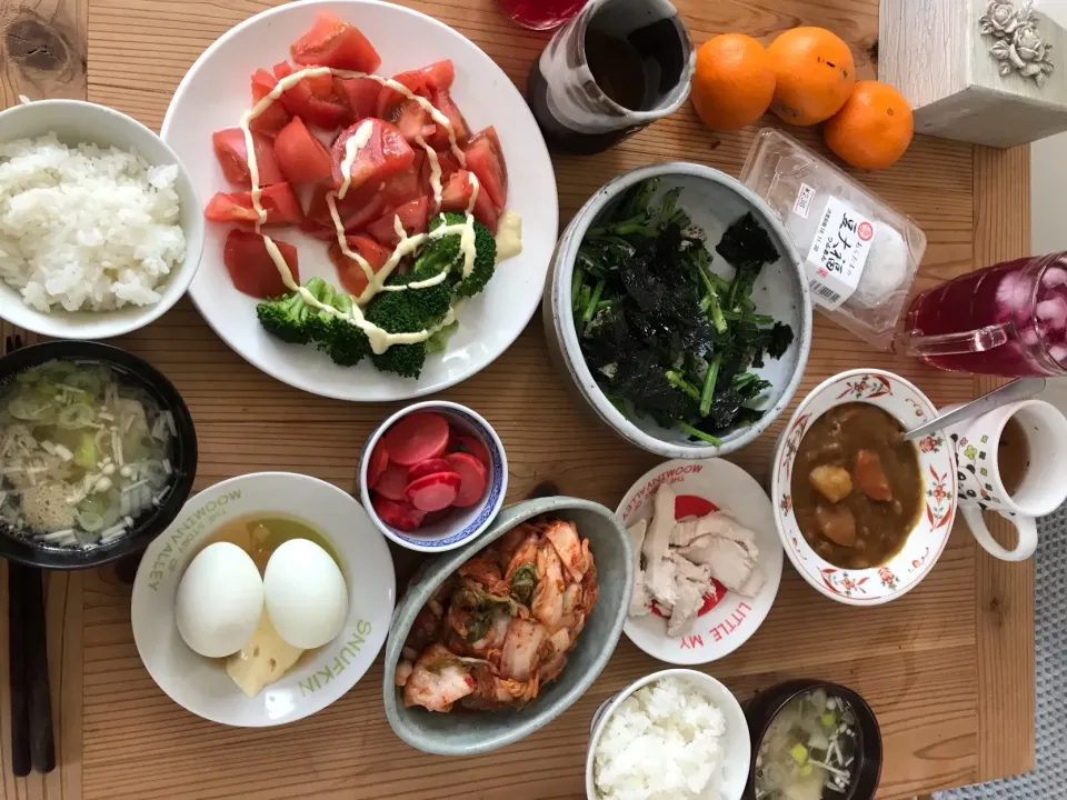 朝昼ご飯 写真逆さま|ネネのおやつ☆さん