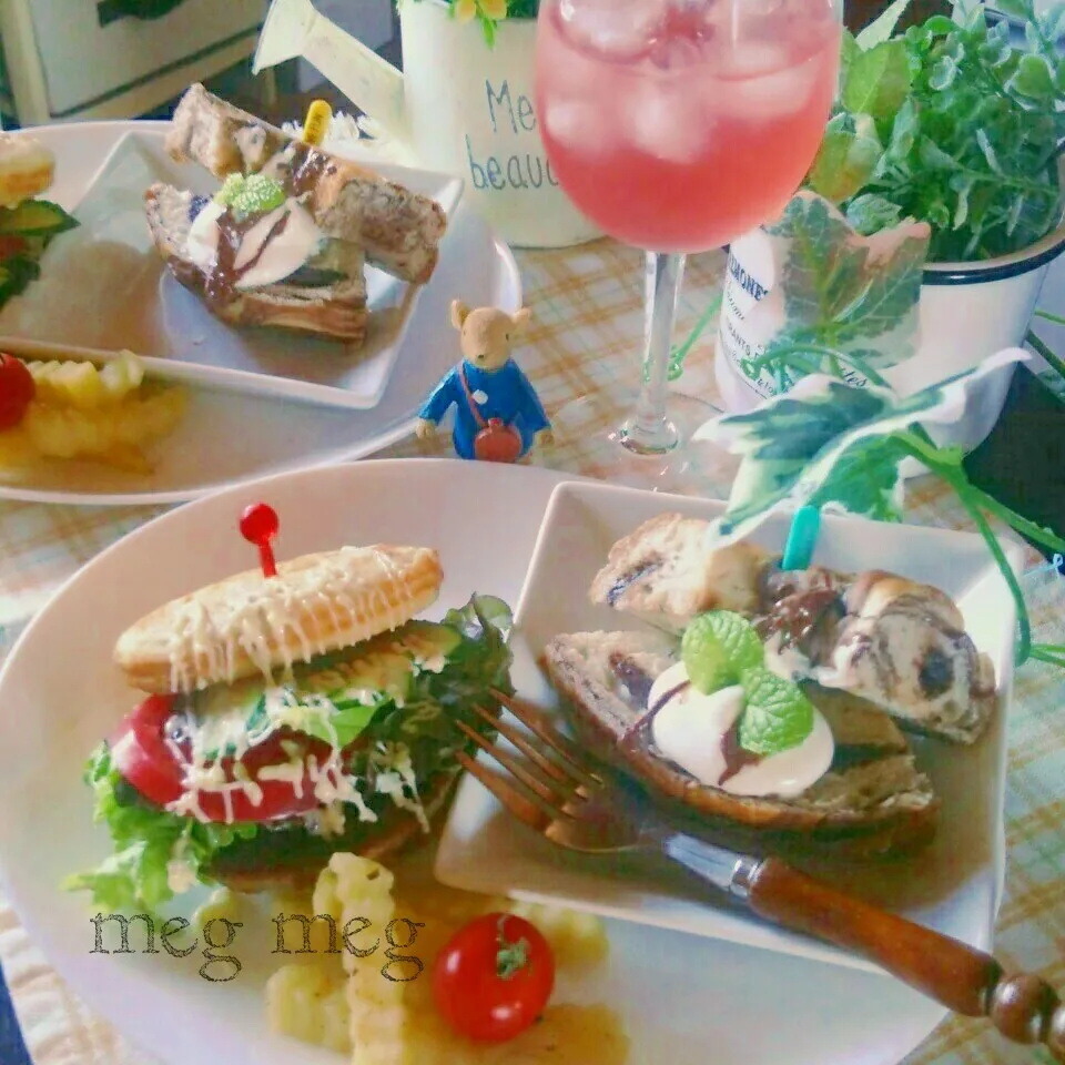 久しぶりに 🍴🏠 おうち ランチ 🍴🏠|めぐめぐさん