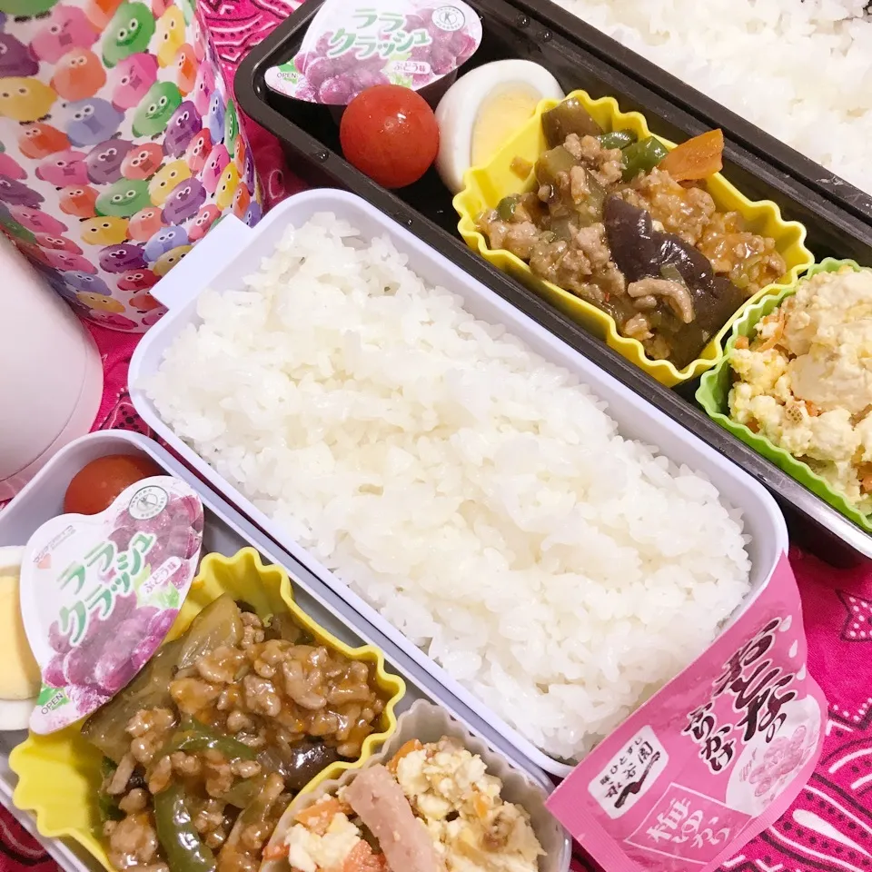 Snapdishの料理写真:高3.高1今日のお弁当|ユッコさん