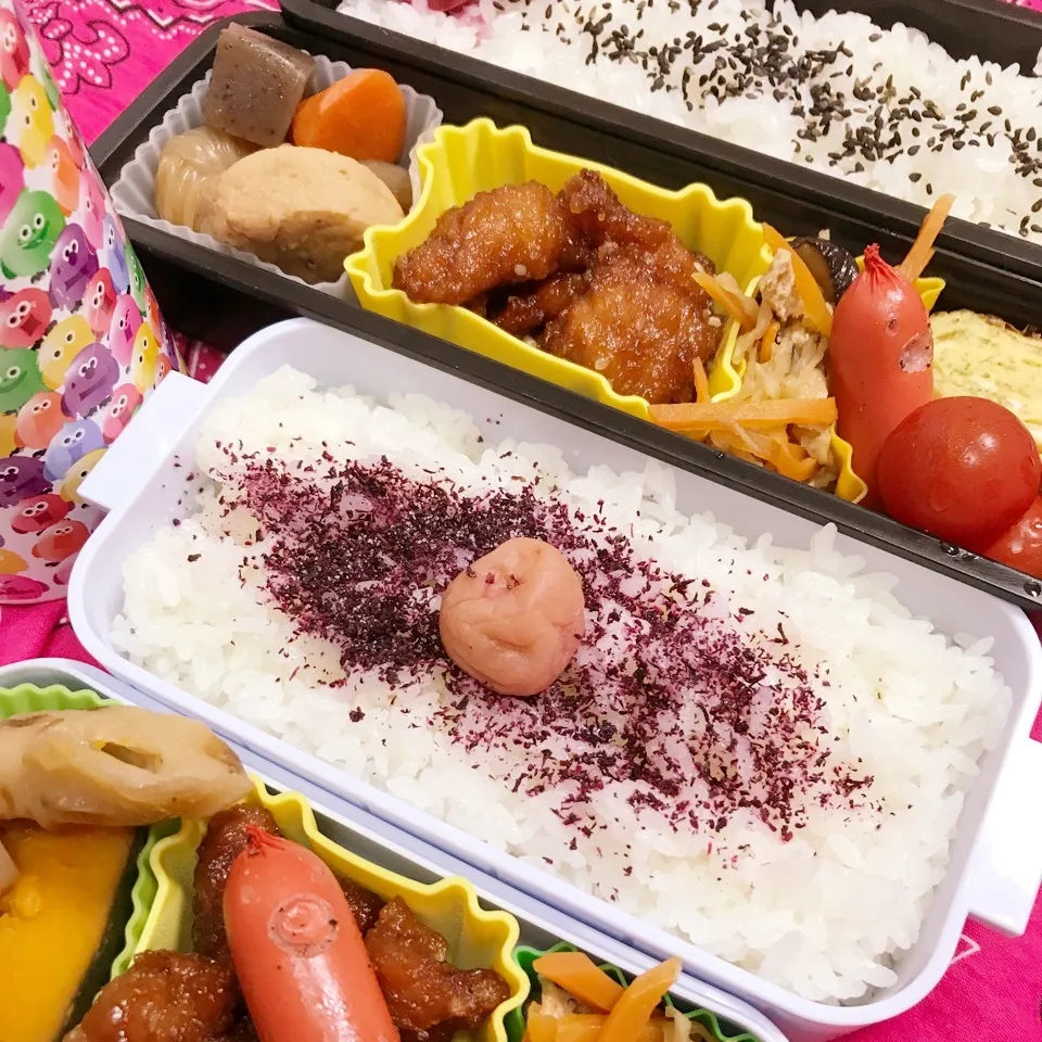 高3.高1今日のお弁当|ユッコさん