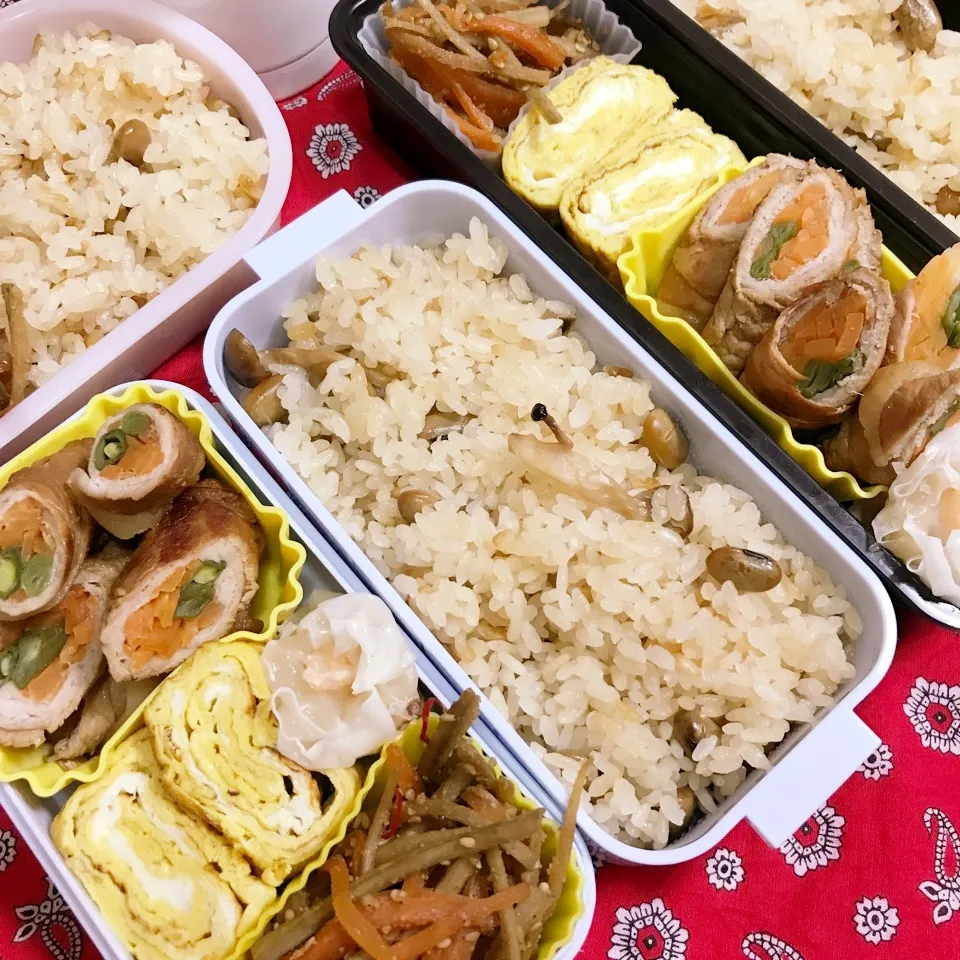 Snapdishの料理写真:高3.高1今日のお弁当|ユッコさん