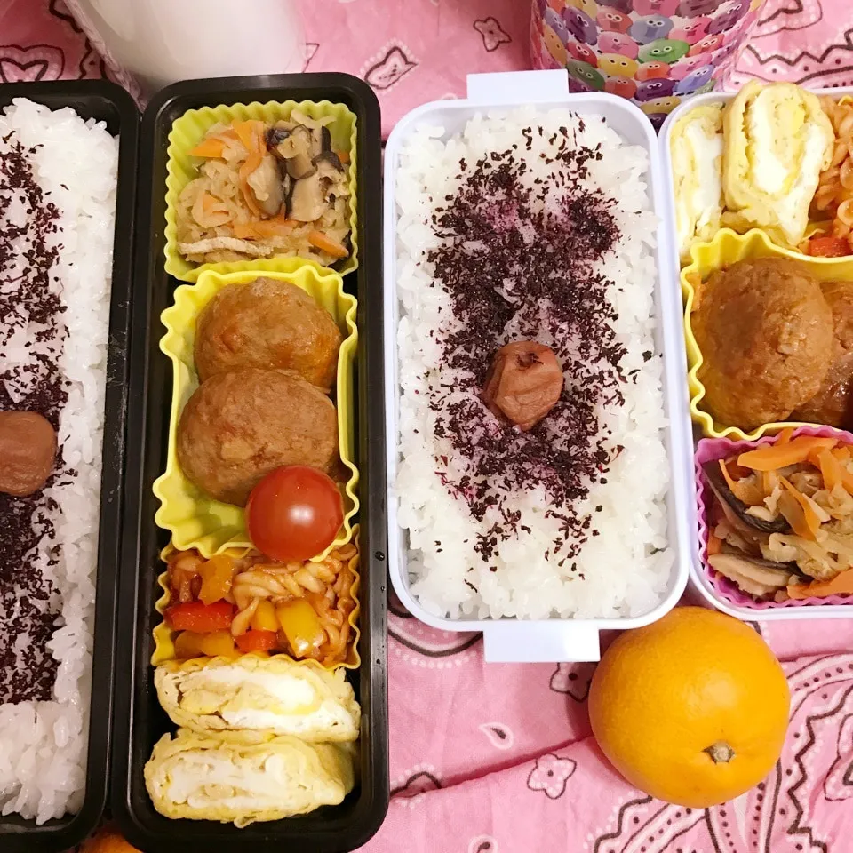 高2.中3今日のお弁当|ユッコさん