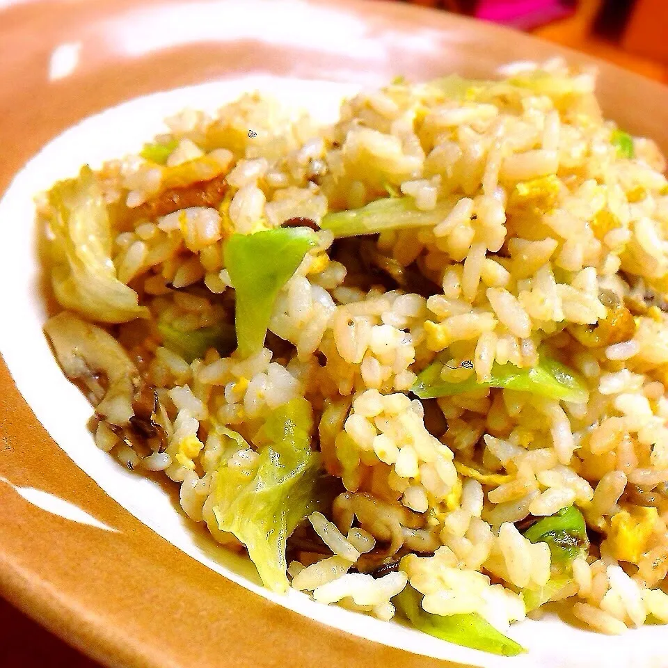 焼き肉のタレでチャーハン|おいもさん