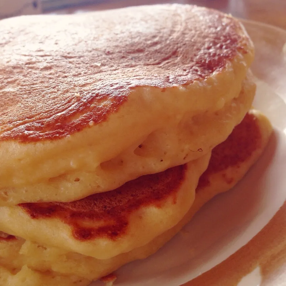 お豆腐ホットケーキ|おいもさん