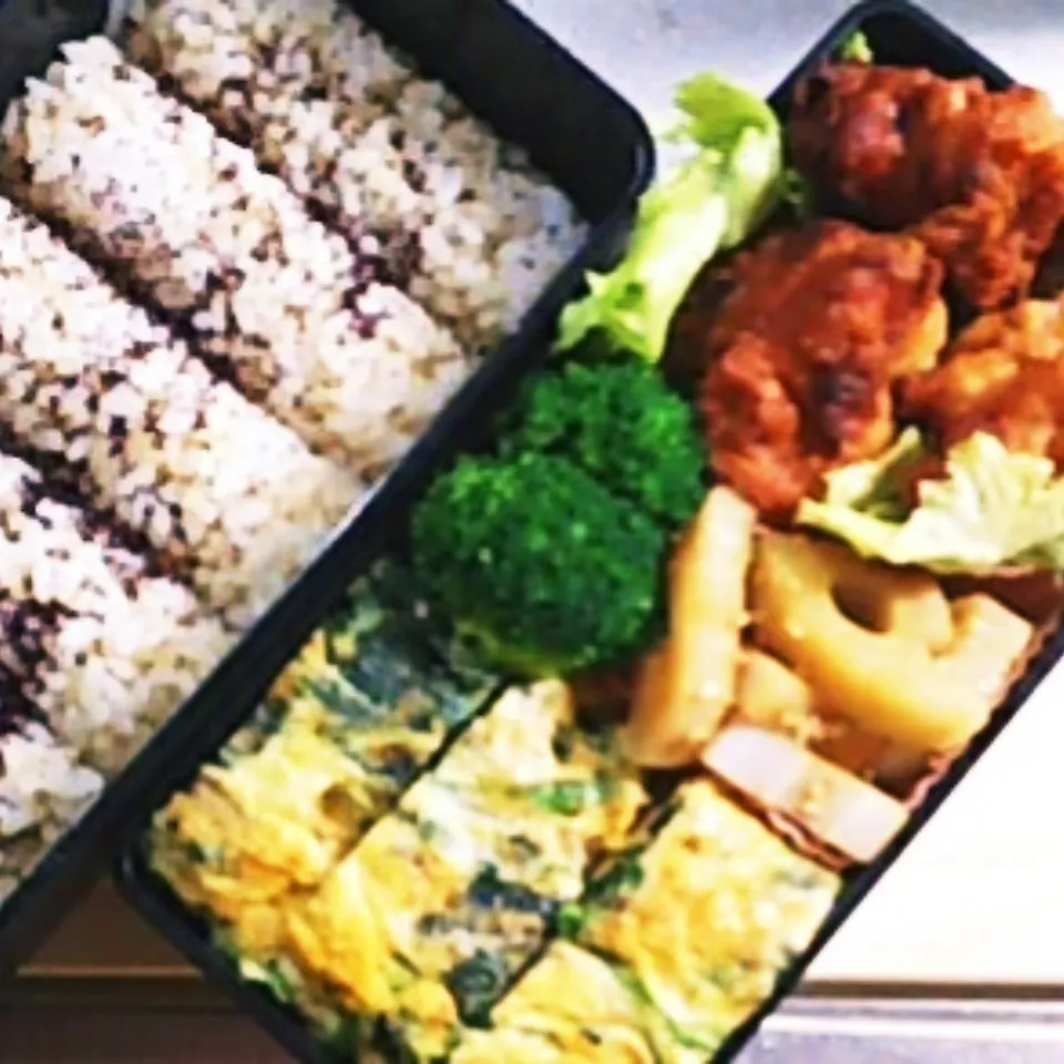 パパのお弁当【からあげ弁当】|I am hungry familyさん