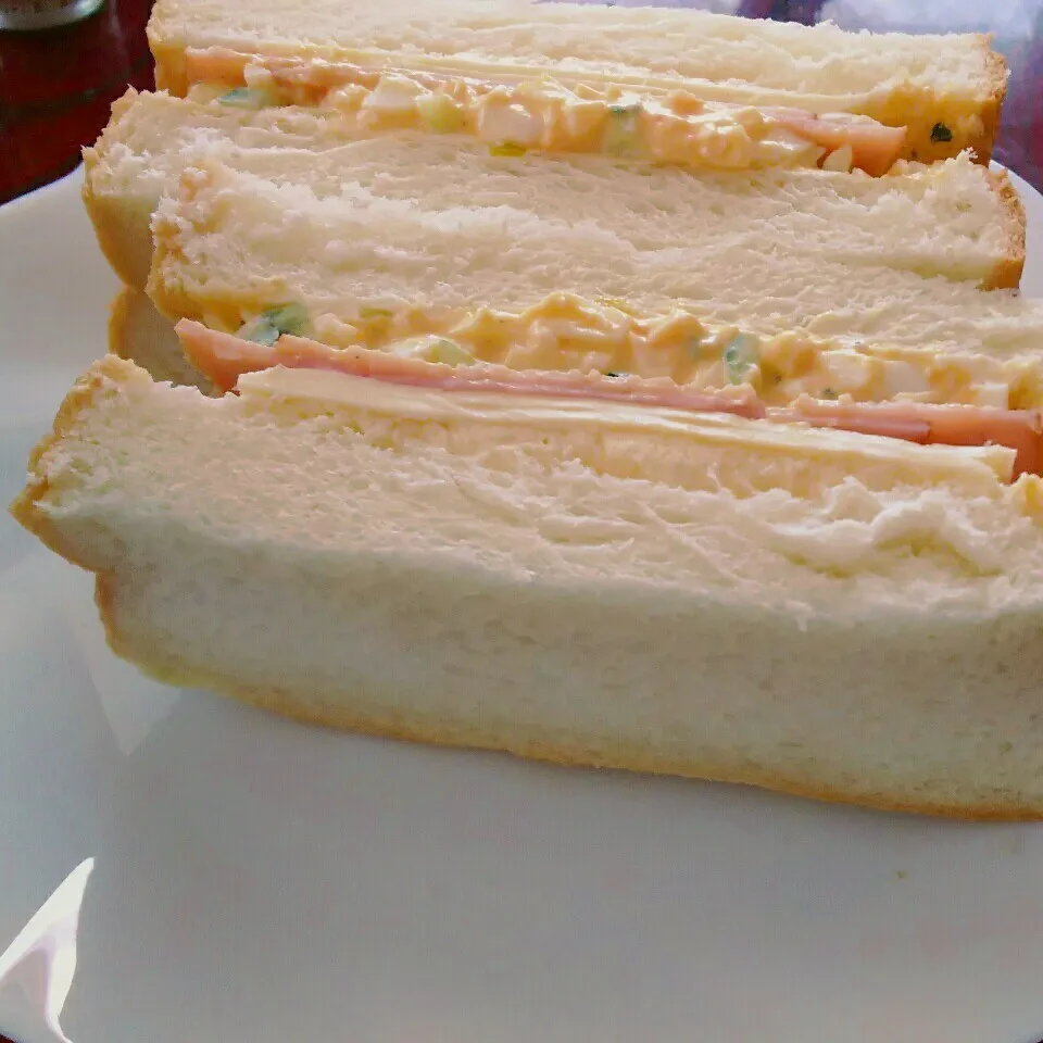 My.Morning.Sandwich【たまごハムチーズ】|I am hungry familyさん