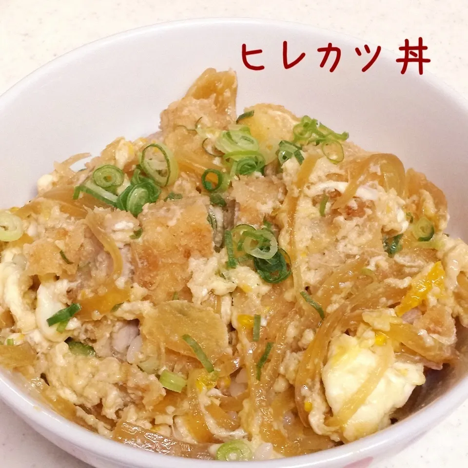 昨日の残りで(*^▽^*) ヒレカツ丼|く〜ちさん