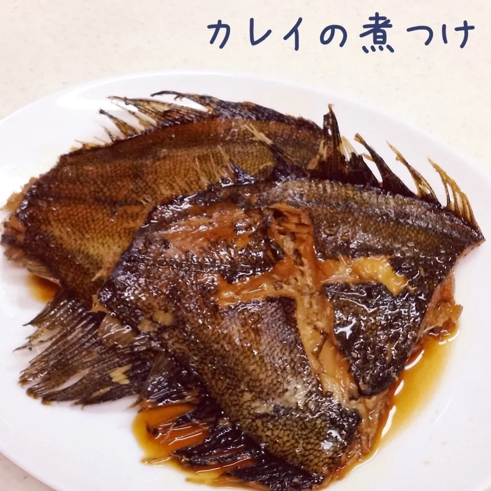 Snapdishの料理写真:カレイの煮つけ|く〜ちさん