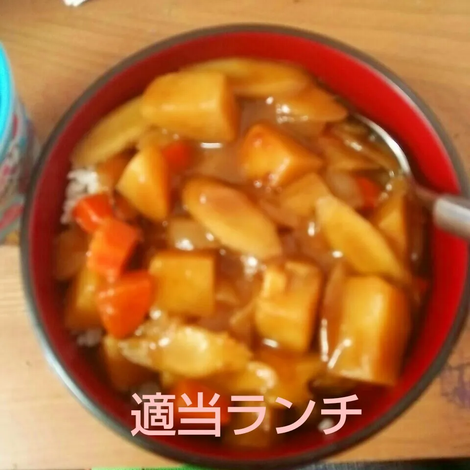 Snapdishの料理写真:ママの適当ランチ(笑)|I am hungry familyさん