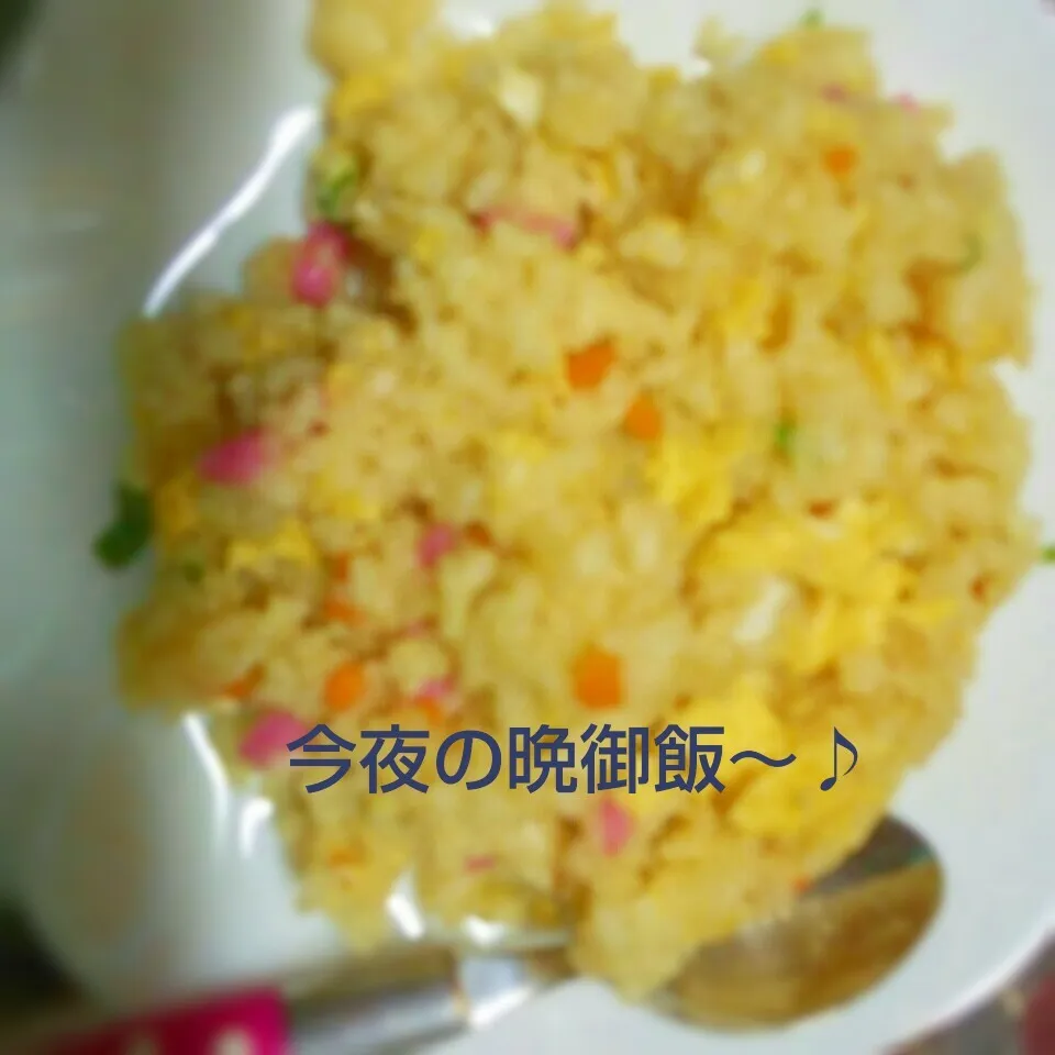 Snapdishの料理写真:シンプルスタミナ炒飯|I am hungry familyさん