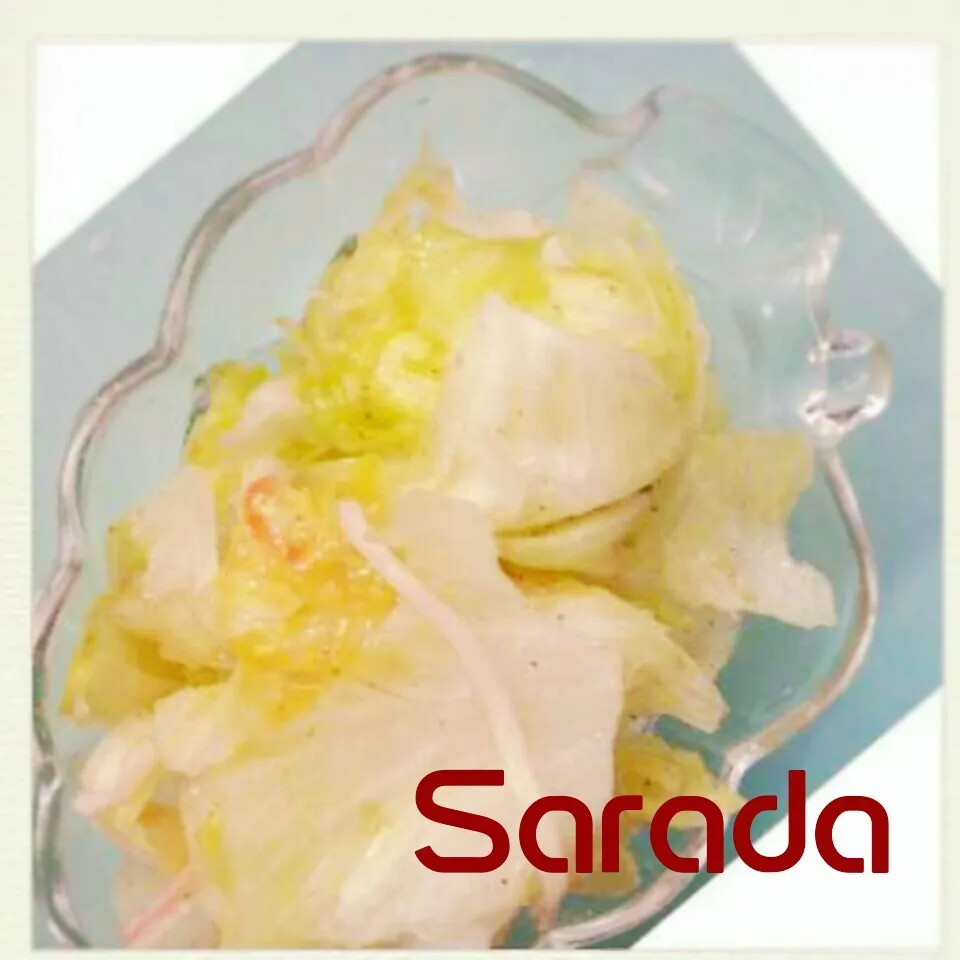 Snapdishの料理写真:Kanikama.lettuce-Sarada|I am hungry familyさん