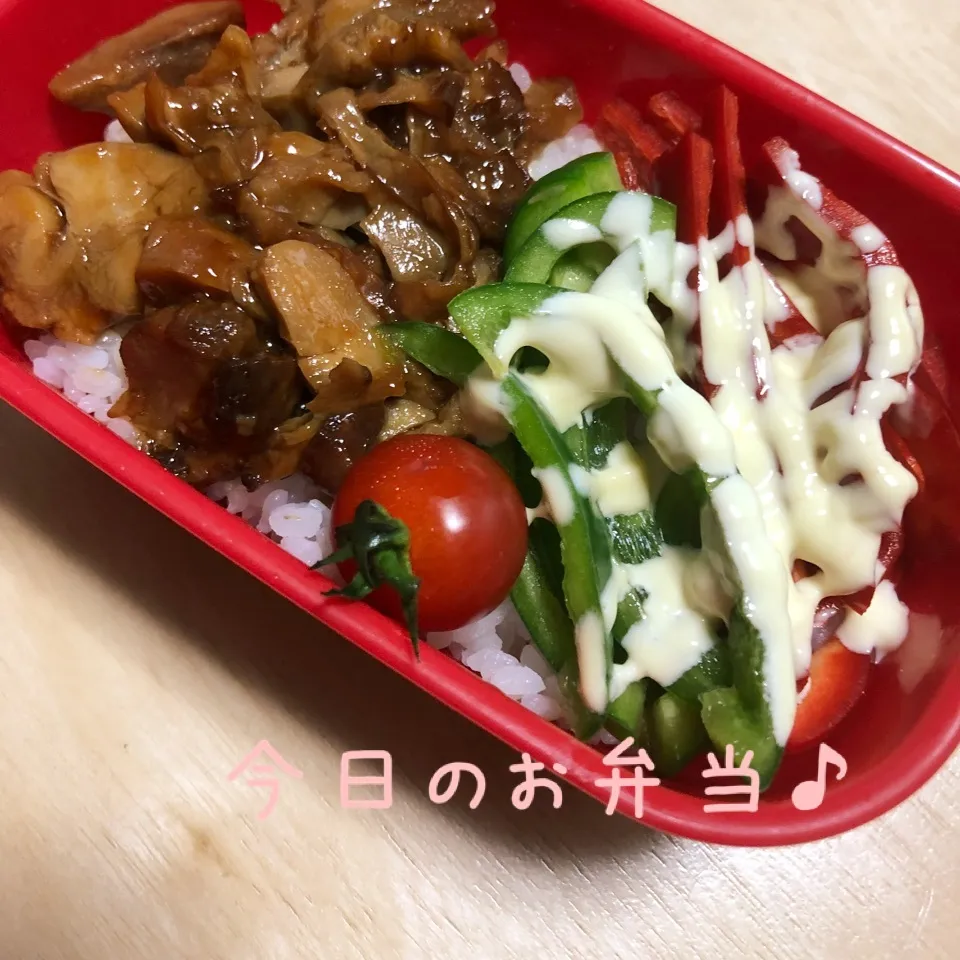 急遽作ったお弁当🍱|ころりんさん