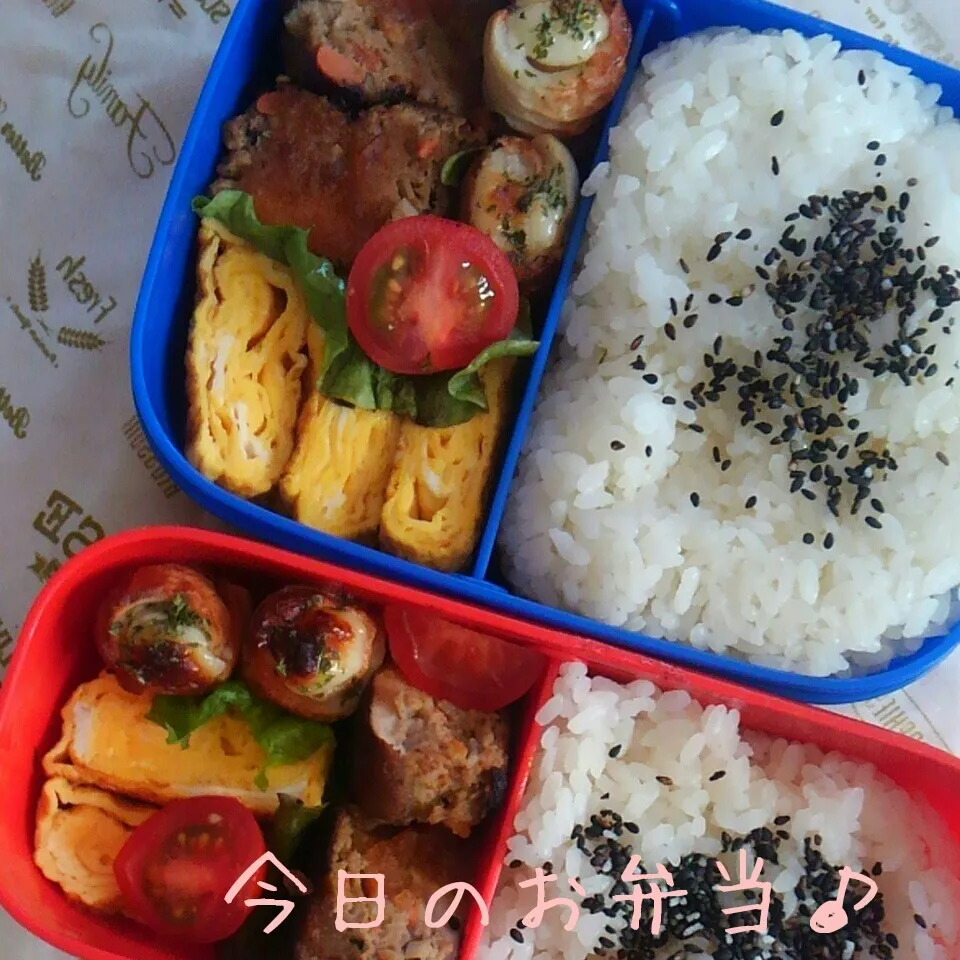 椎茸の肉詰めお弁当♪|ころりんさん