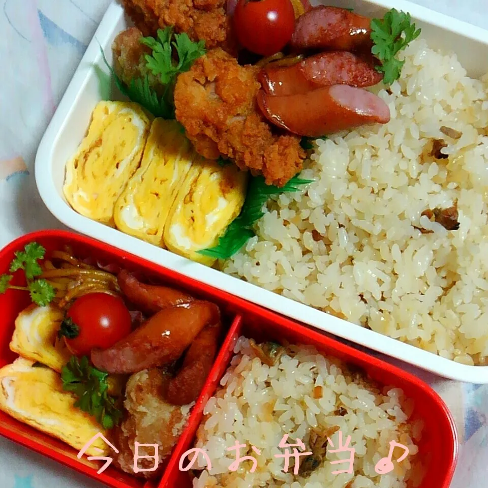 アサリご飯のお弁当♪|ころりんさん