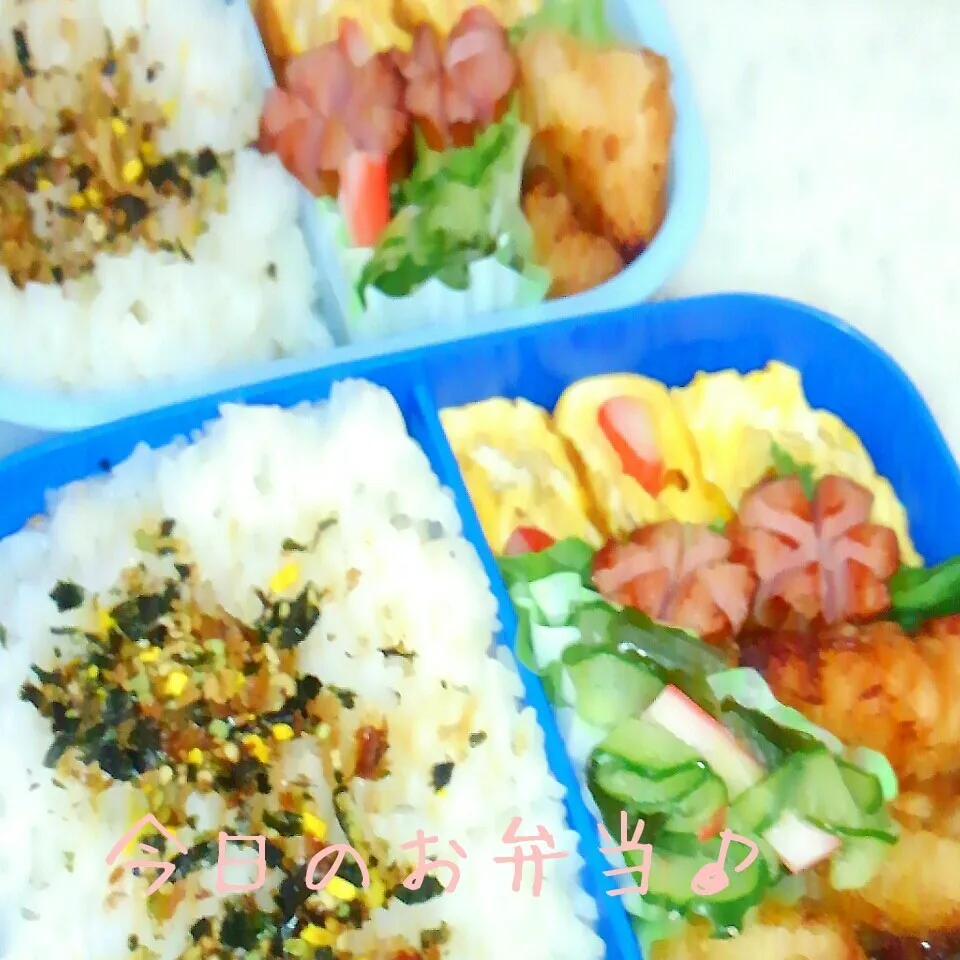 二人分のお弁当♪|ころりんさん