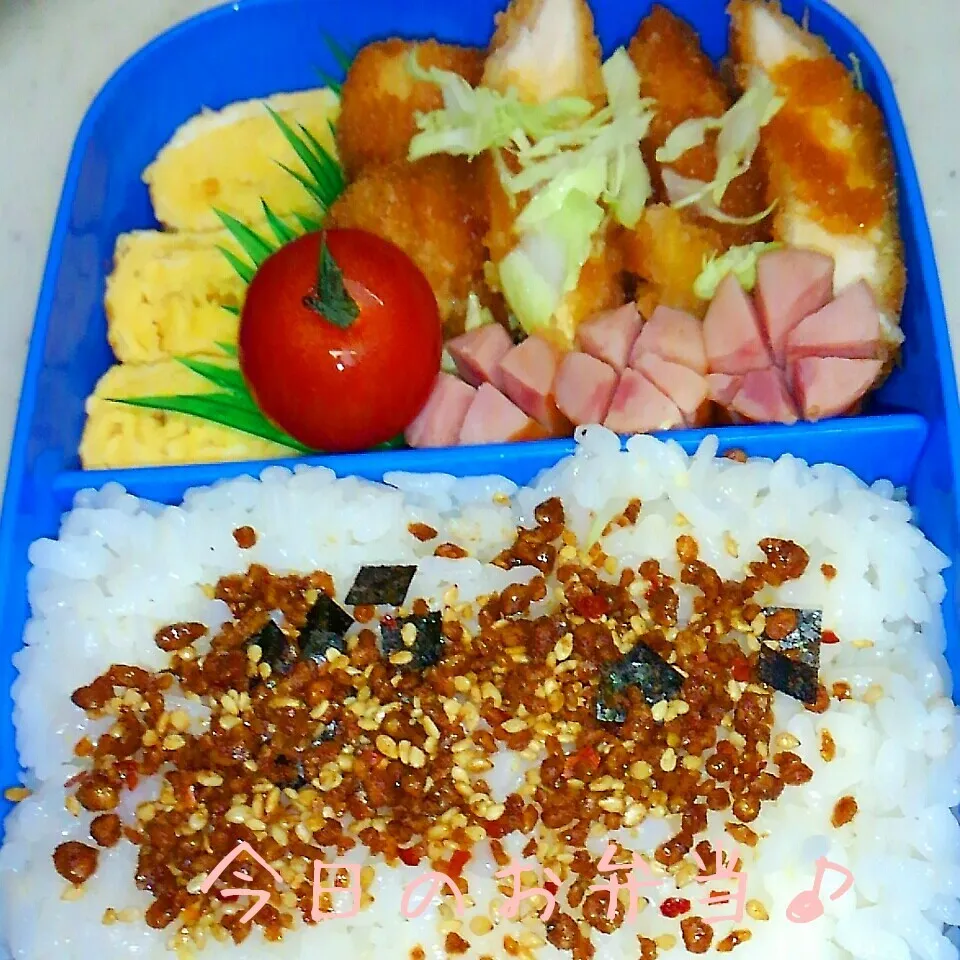 チキンカツ弁当♪|ころりんさん