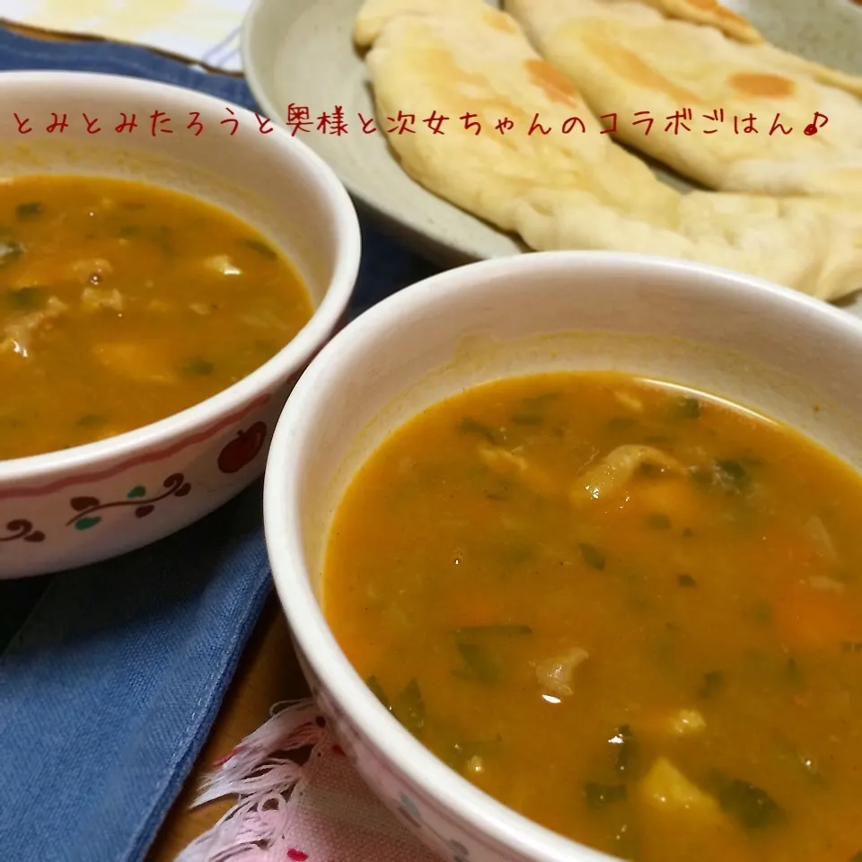 セロリと新玉ねぎのチキンカレー！！|とみとみたろうの男子ごはん♪さん