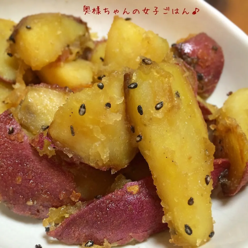 インスタントな大学芋♪|とみとみたろうの男子ごはん♪さん