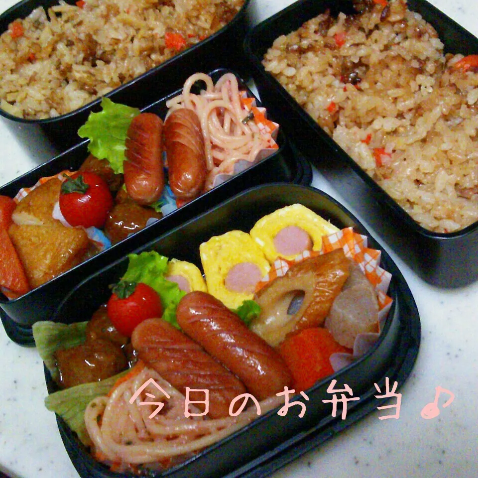 二人分弁当♪|ころりんさん