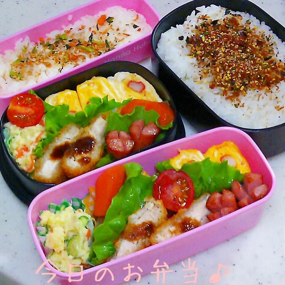 二人分弁当♪|ころりんさん