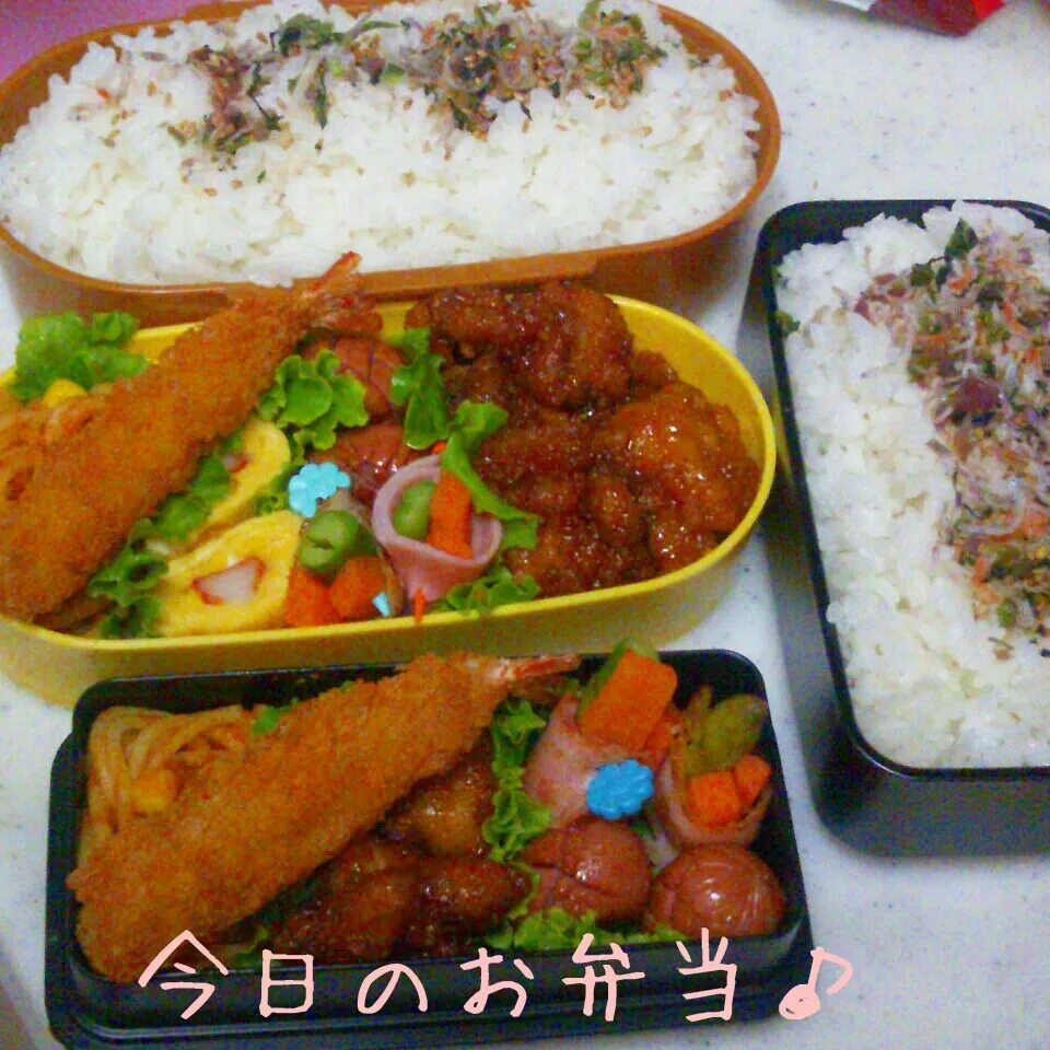 二人分弁当♪|ころりんさん