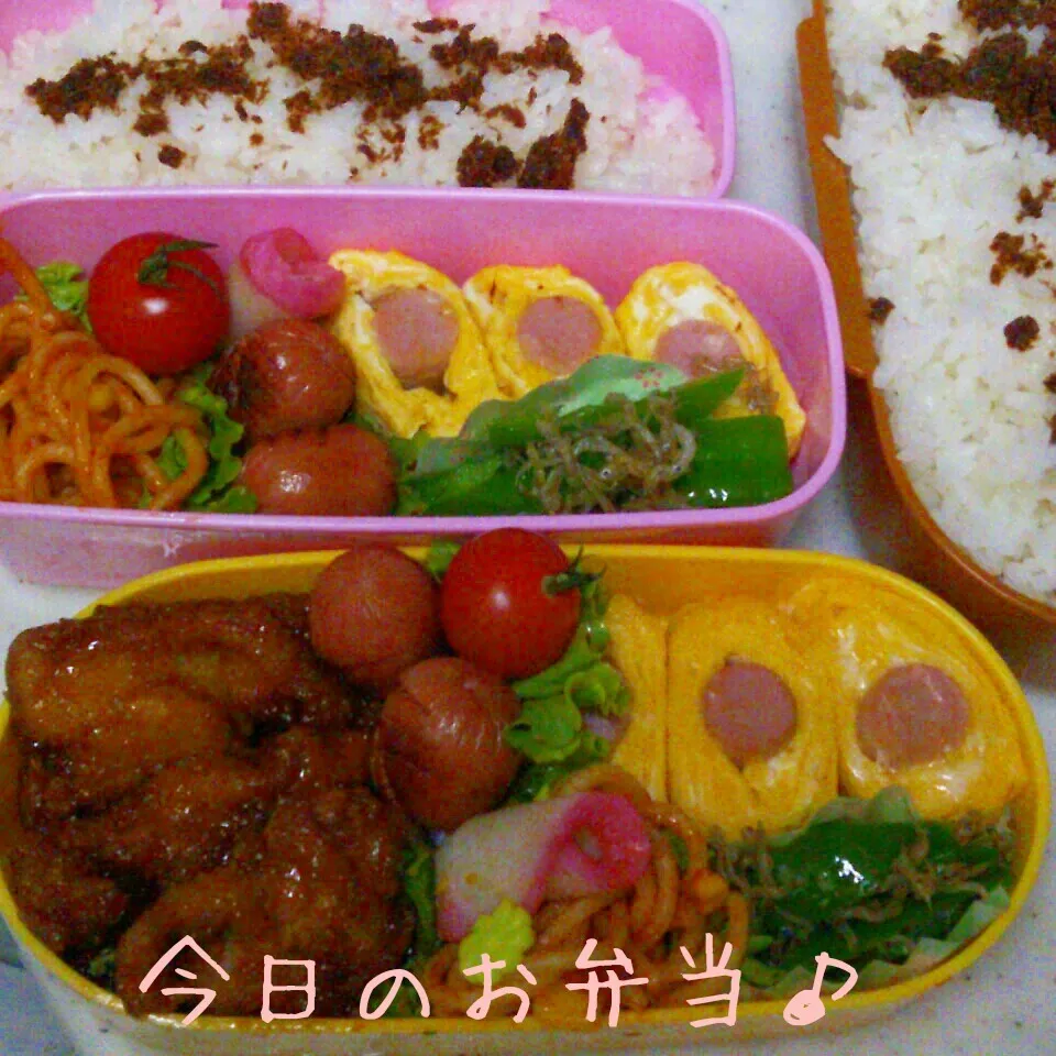 二人分弁当♪|ころりんさん