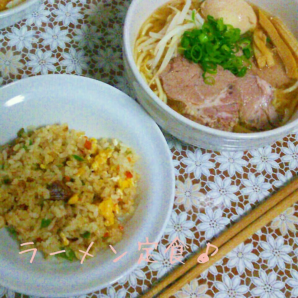 ラーメン定食♪|ころりんさん