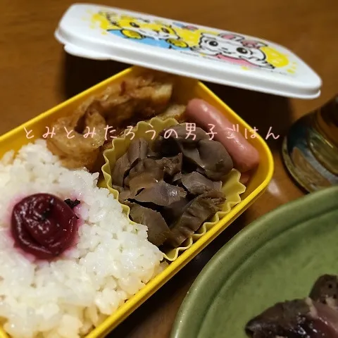 砂肝弁当〜！！|とみとみたろうの男子ごはん♪さん