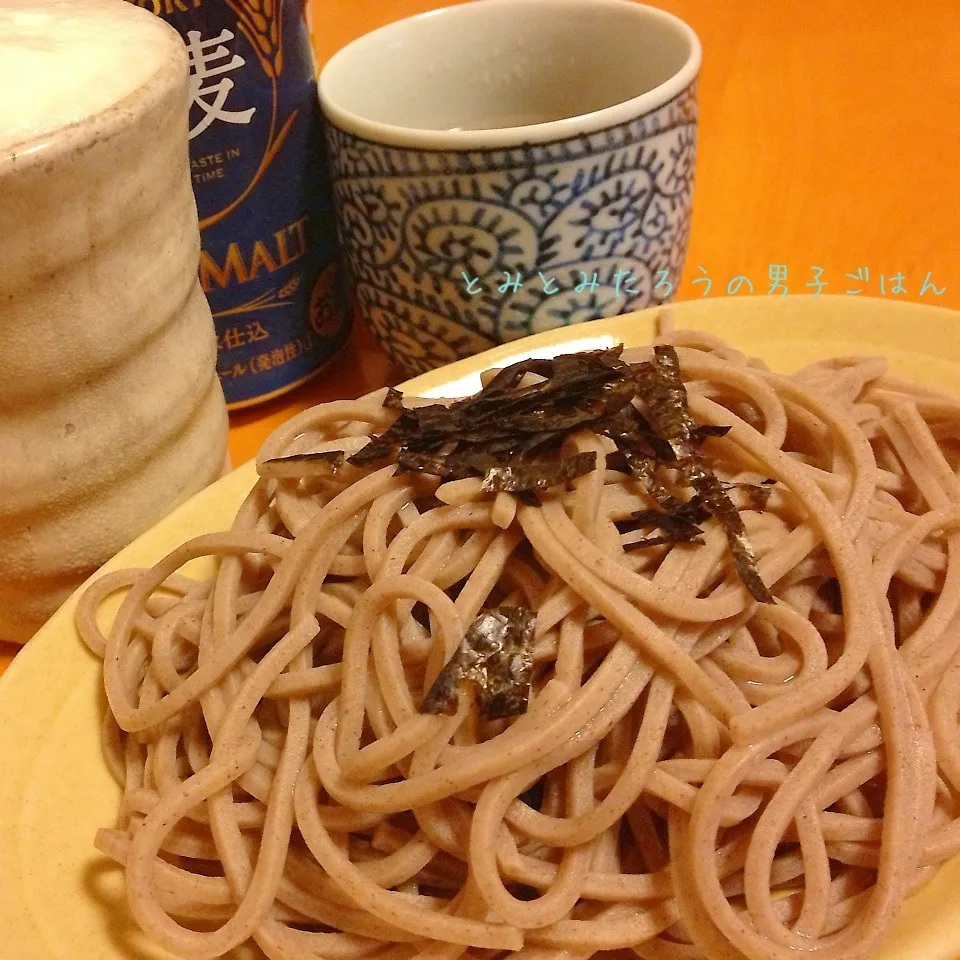 飲んだ後の蕎麦〜！！|とみとみたろうの男子ごはん♪さん