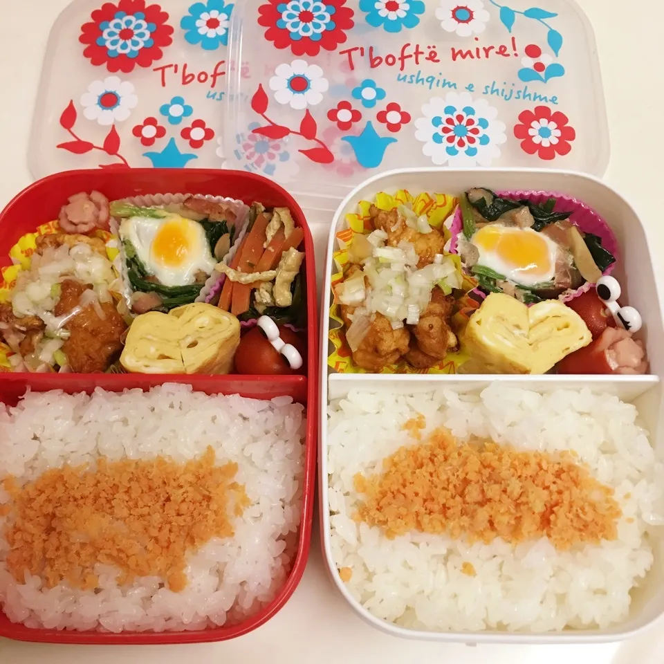 Snapdishの料理写真:娘弁当🌸|ち〜さん