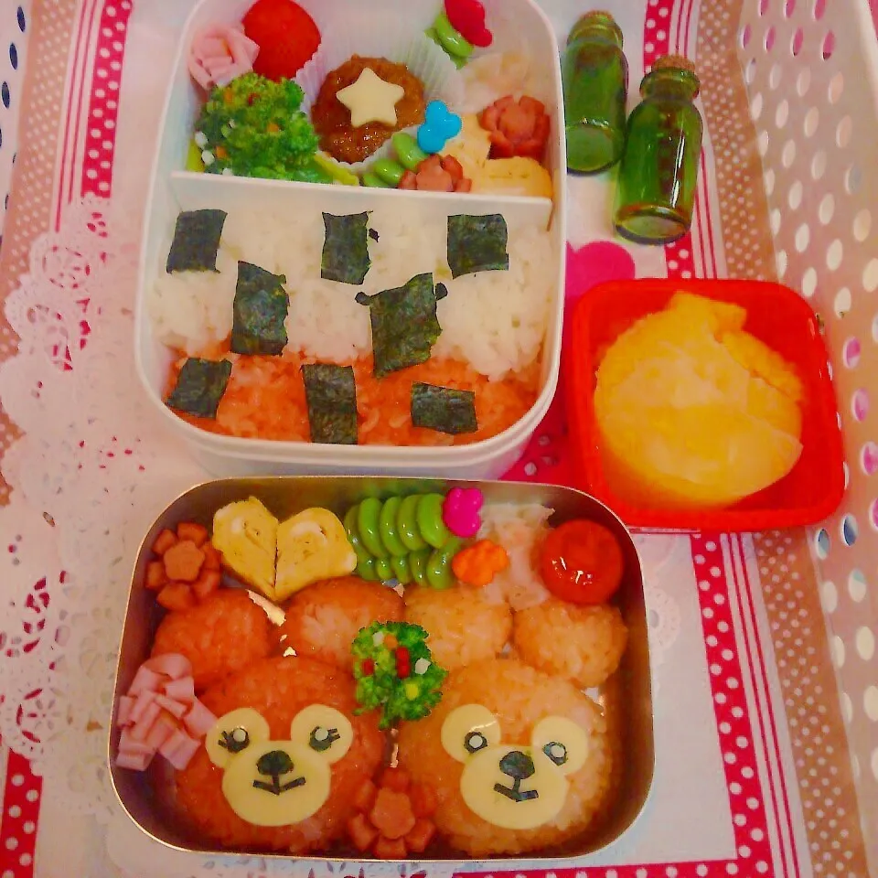 娘弁当♪＆孫弁当❤|ち〜さん