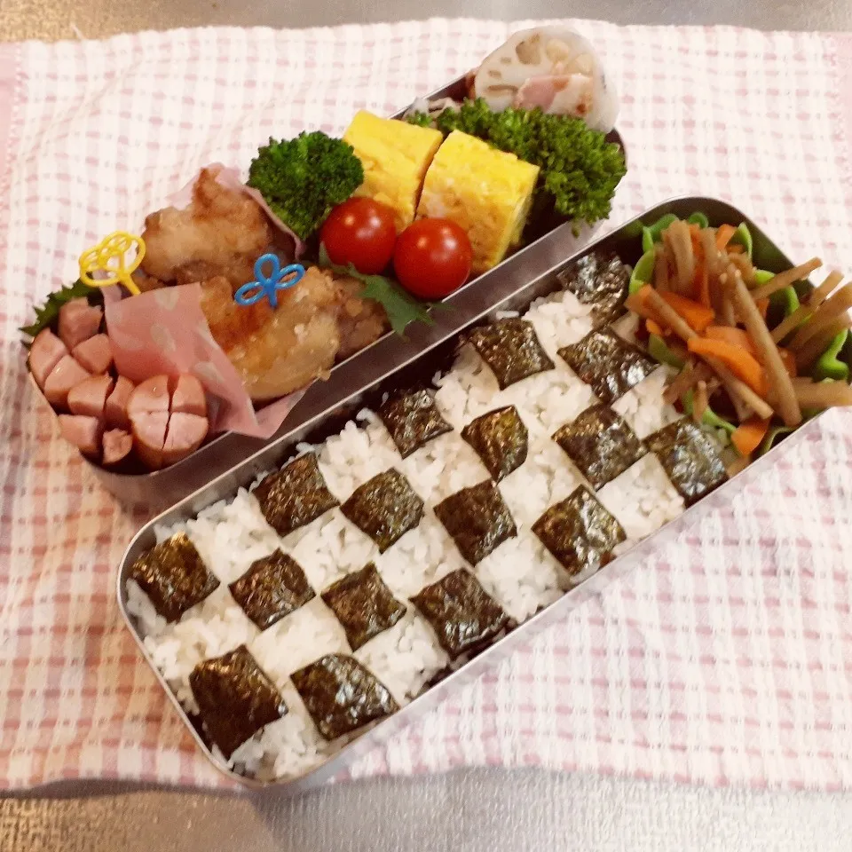 高1男子弁当|みなみなさん