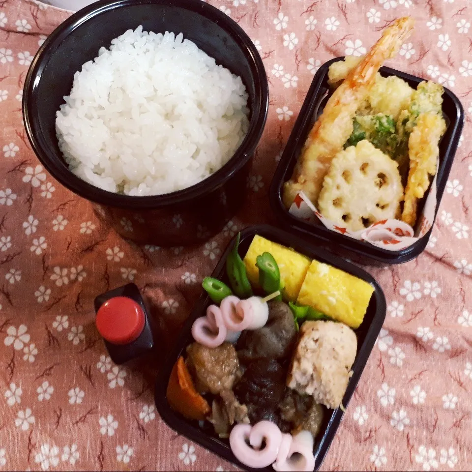 Snapdishの料理写真:中1男子弁当|みなみなさん