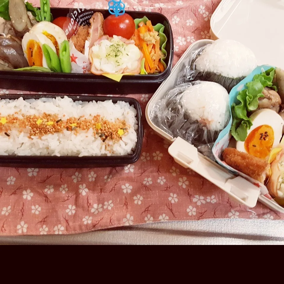 Snapdishの料理写真:中3&中1男子弁当 293|みなみなさん