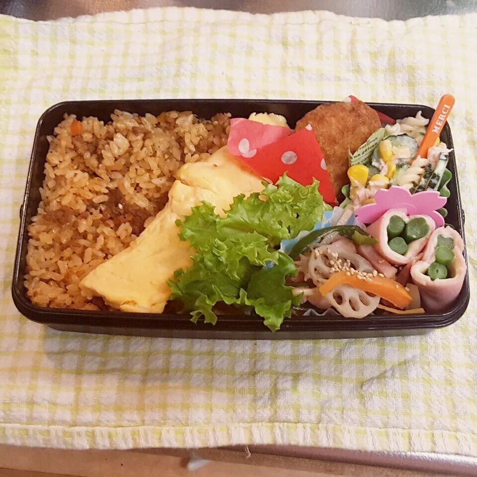 中1男子弁当|みなみなさん