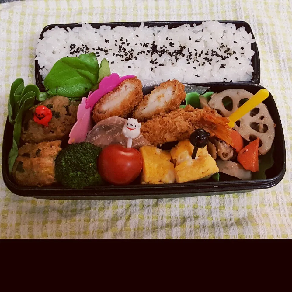 Snapdishの料理写真:中2男子弁当 248|みなみなさん