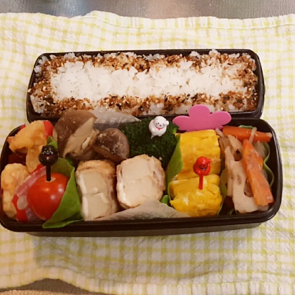 Snapdishの料理写真:中2男子弁当 208|みなみなさん