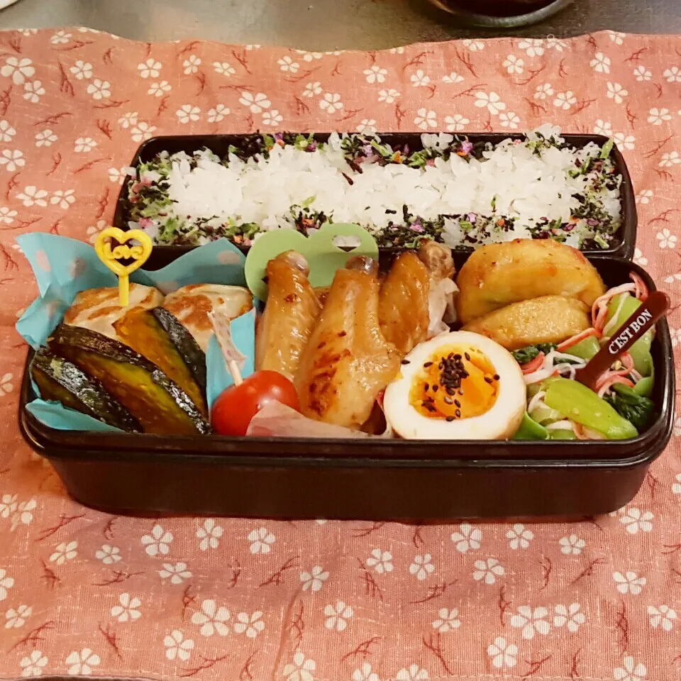 Snapdishの料理写真:中2男子弁当 160|みなみなさん