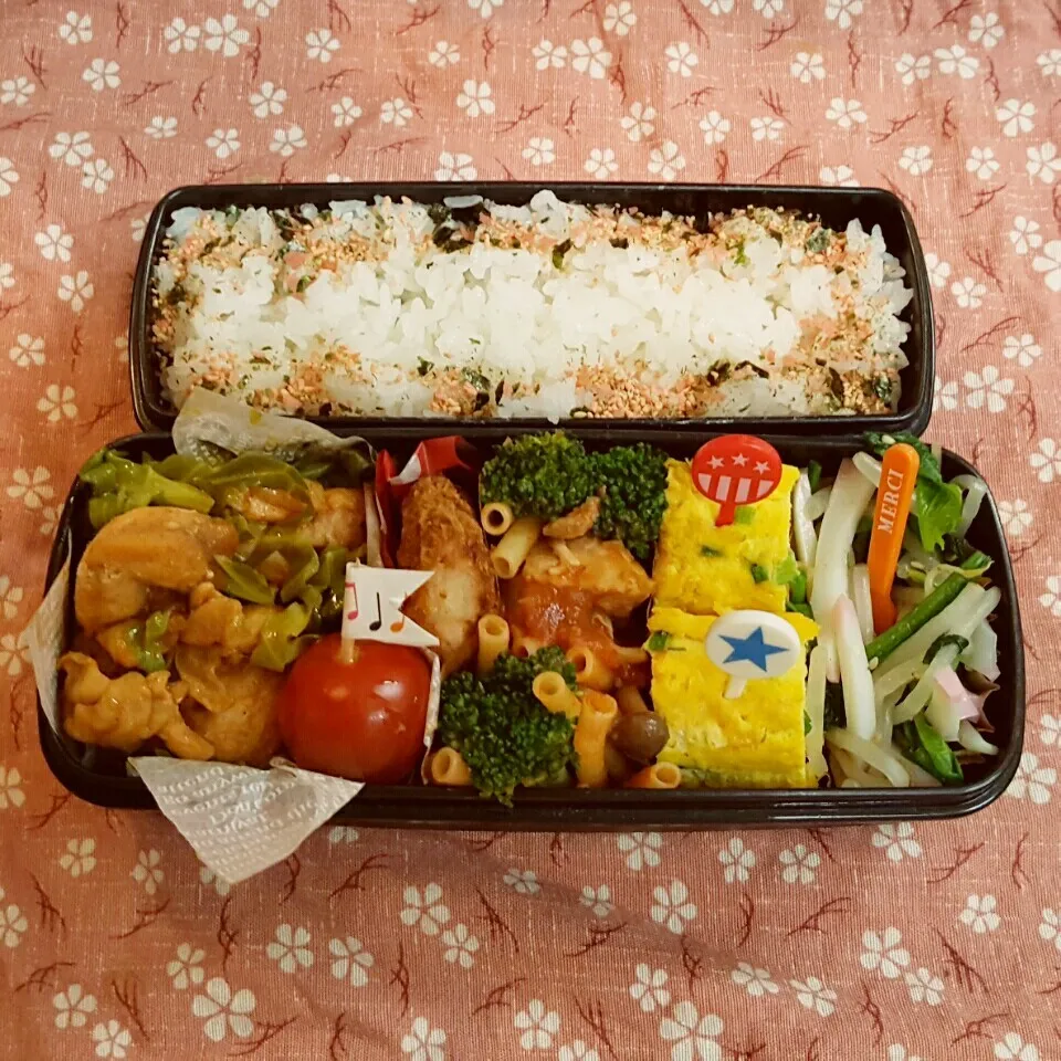 Snapdishの料理写真:中2男子弁当 149|みなみなさん