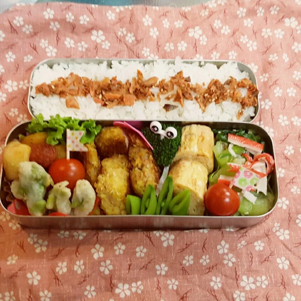 Snapdishの料理写真:中2男子弁当 135|みなみなさん