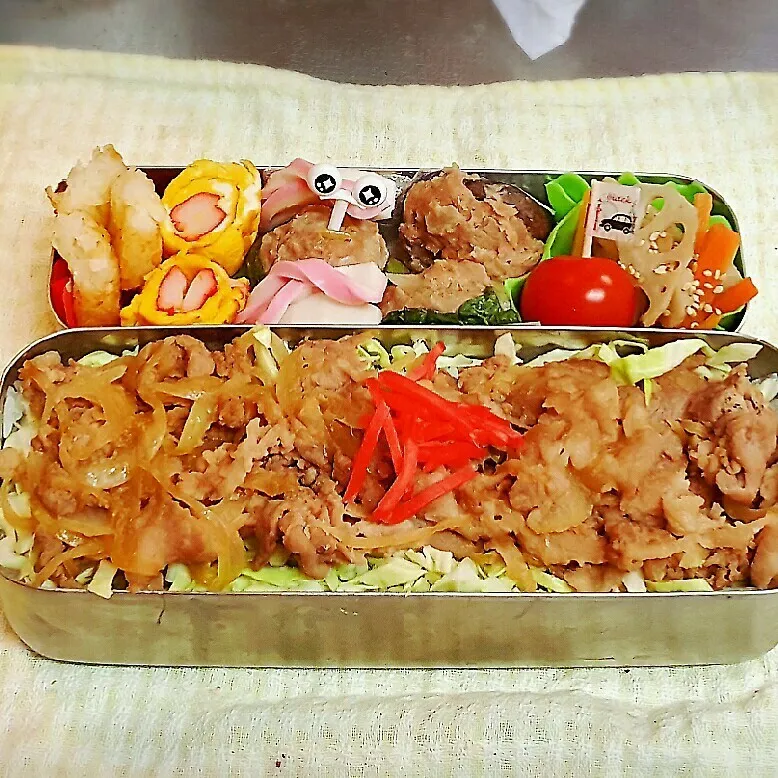 Snapdishの料理写真:中1男子弁当　119|みなみなさん