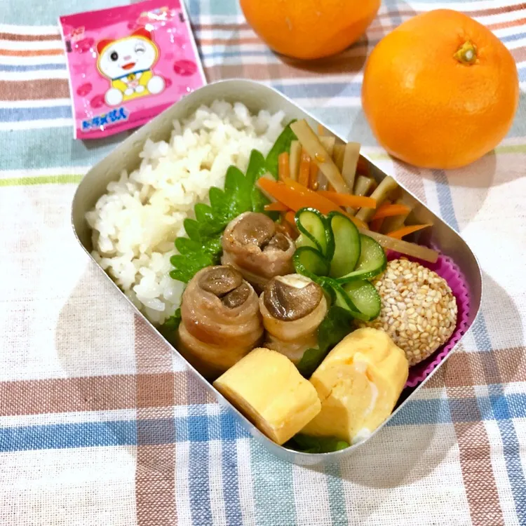 エリンギの肉巻き弁当|sappyさん