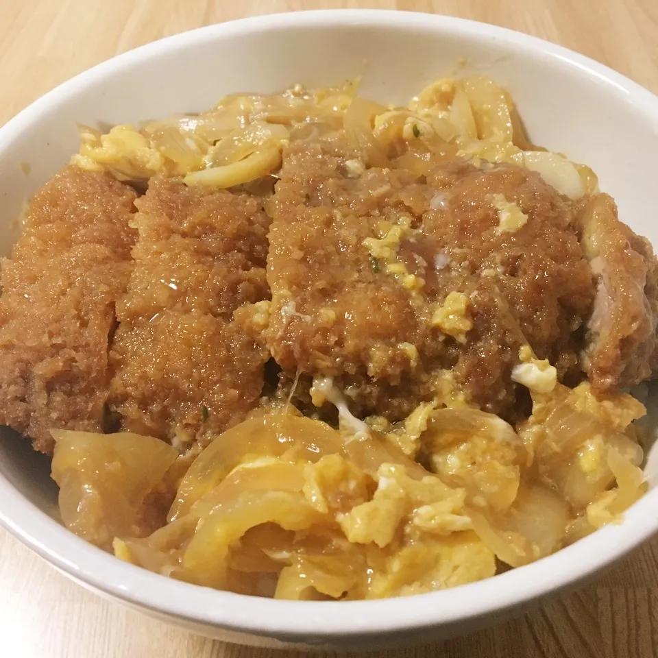 Snapdishの料理写真:チキンカツ丼|まぁたんさん